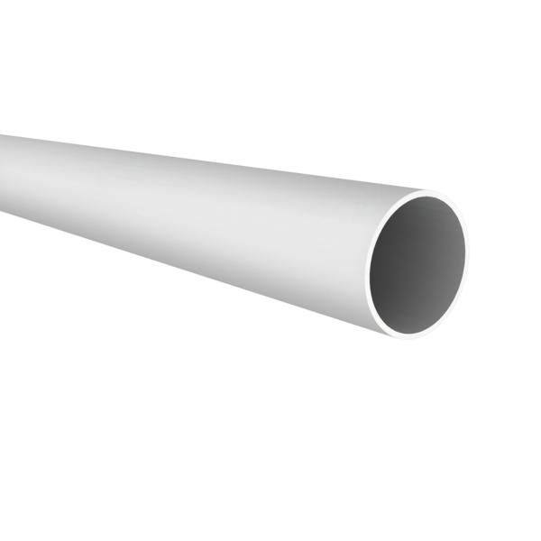 Perfil Tubo Redondo | Fabricado en Aluminio | Acabado en Anodizado Mate | Medidas 24*24*1000 mm | Longitud del Perfil 1 Metro | Espesor 1 mm | 1 Unidad