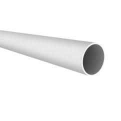 Perfil Tubo Redondo | Fabricado en Aluminio | Acabado en Anodizado Mate | Medidas 24*24*1000 mm | Longitud del Perfil 1 Metro | Espesor 1 mm | 1 Unidad