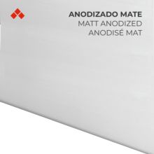 Perfil Tubo Cuadrado | Fabricado en Aluminio | Acabado en Anodizado Mate | Medidas 10*10*1000 mm | Longitud del Perfil 1 Metro | Espesor 1 mm | 1 Unidad - Ítem1