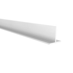 Perfil en T | Fabricado en Aluminio | Acabado en Anodizado Mate | Medidas 20*20*1000 mm | Longitud del Perfil 1 Metro | Espesor 1 mm | 1 Unidad