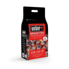 Saco briquetas barbacoa WEBER 4 kg