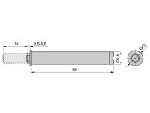 Fermeture réglable Push Latch à pression (10 unit) - Item1