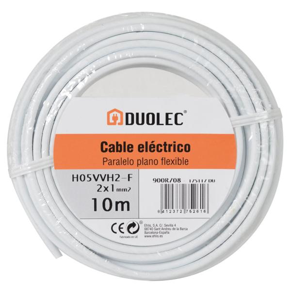 Cable eléctrico plano DUOLEC UNE H05VV-H2-F