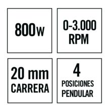 Sierra caladora Ratio SR800NM - Item1