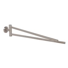 Porte-serviettes double HABITEX en acier inoxydable, 50 cm - Item1
