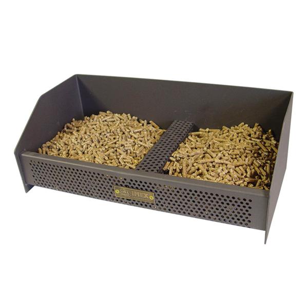 Cesta Metálica Quemador Pellet Doble 