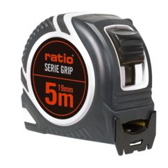 Flexómetro RATIO Serie Grip 5 m x 19 mm - Ítem