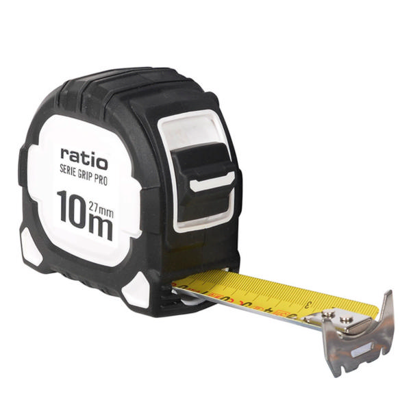 Flexómetro RATIO Grip Pro 10 m x 27 mm