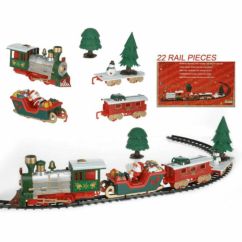 Tren Navideño decorativo 22 piezas