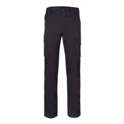 Pantalón multibolsillos VELILLA Stretch Negro poliéster, algodón y fibra 