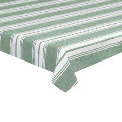 Mantel TOGNANA Serie Textile Verde Algodón reciclado 140 x 180 cm
