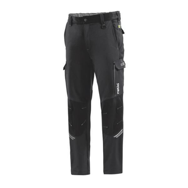 Pantalon multipoches RATIO BY Sparco Tech gris/noir