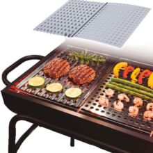 Set 2 rejillas acero para BBQ 23x20 cm - Ítem2