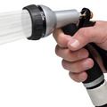 Pistolet d'arrosage avec 5 modes d'arrosage, tête en métal, régulateur de débit et système de verrouillage. - Item1