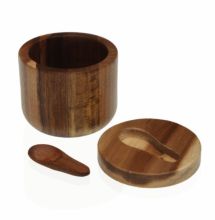 BOTE ESPECIAS CON CUCHARA 10X10X9,6CM. - Ítem1