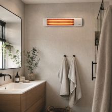 Radiador halógeno mural baño HJM 510 - Ítem1
