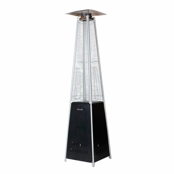 Poêle à gaz extérieur FÁCULA Keops 52x52xh.227 cm.
