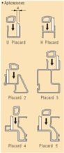 PLACARD Profil garniture pour verre - Item2