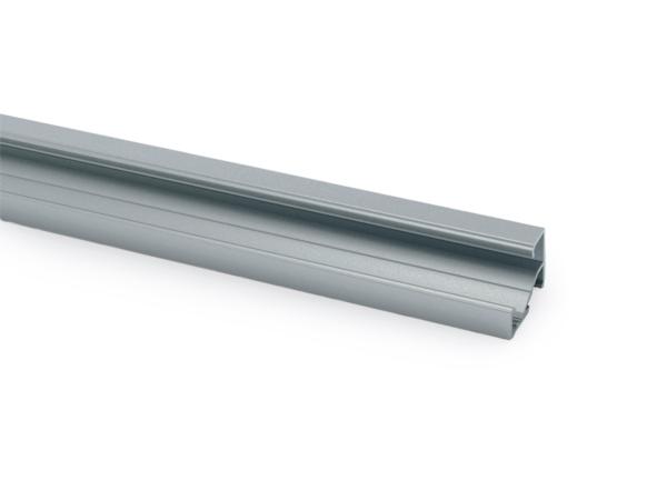 Kit perfil aluminio LED inclinado+difusor+tapas