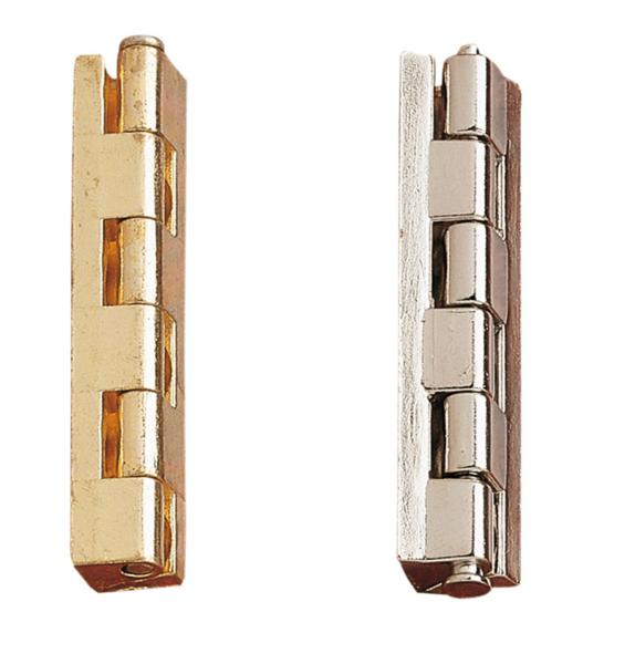 Par De Bisagras Desmontables Empotradas De 3/8 Pulgada Hickory Hardware P5312, Acabado Níquel Satinado. Incluyen Tornillos De Montaje. Acero Inoxidable Resistente.