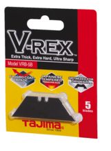 5 Cuchillas trapezoidal V-REX Tajima - Ítem1