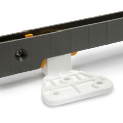 Fermeture soft pour tiroir Ultrabox, Plastique gris (5 kits) - Item