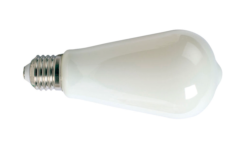 Bombilla con filamento LED pera opal DUOLEC E27 luz cálida 8W - Ítem