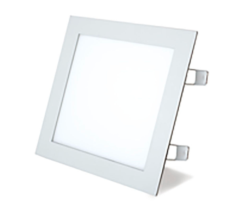 Aplique cuadrado empotrable LED DUOLEC Oporto 14.5x14.5 cm blanco cuadrado