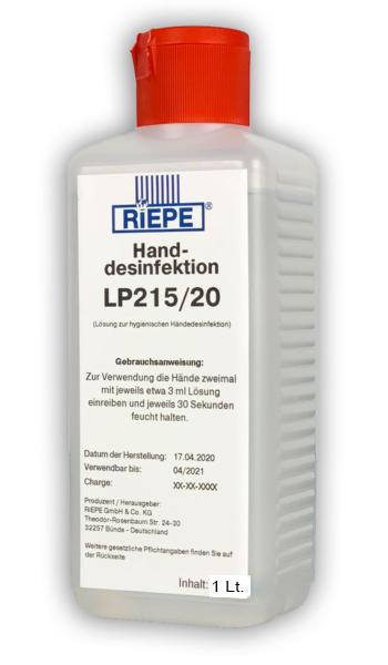 NEW - Líquido desinfectante para manos LP215/20 (2x1L)