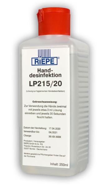 2x250ml Líquido desinfectante para manos LP215/20 