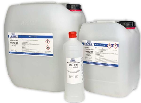 Líquido desinfectante LP213/20 para todo tipo de superficies (Bidón de 30L)