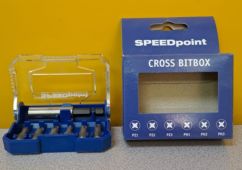 Caja 6 puntas PZ-PH + porta puntas CROSS BIBOX SPAX