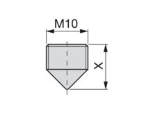 Tornillo M10 para embolos System 16 - Ítem1