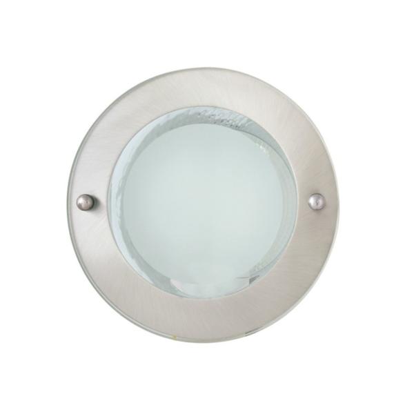 4 unités Downlight encastré Ø145mm 1x9W chrome mat LISBOA