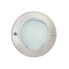 4 unités Downlight encastré Ø145mm 1x9W chrome mat LISBOA