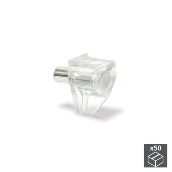 KZQ 50 Piezas De Soportes De Estante Chevilles, Pasadores De 5 Mm, Soporte De Estante En Forma De L Gabinete De Madera Y Vidrio Muebles Placard Biblioteca 88864405