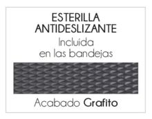 Organizador extraible bajo Neosystem grafito con cierre suave. Puerta 400mm. - Ítem4