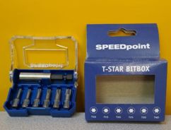  Boîte de 6 embouts TORX + porte-embouts T-STAR BITBOX SPAX