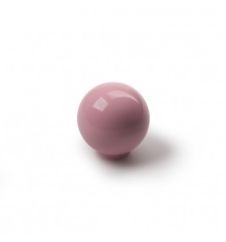 Pomo de plástico con acabado rosa, dimensiones: 28x28x29mm Ø: 28mm