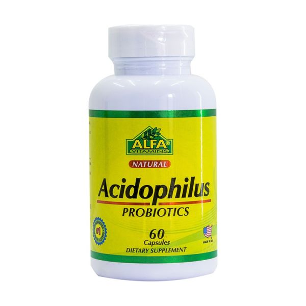 Acidophilus Probiótico ayuda digestiva Alfavitamins| 60 Capsulas