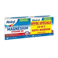 Alvityl Vital Magnesio y Vitamina B6 | 45 uds x2