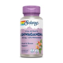 Ashawagandha suplemento alimenticio para el estrés | 60 vegcaps