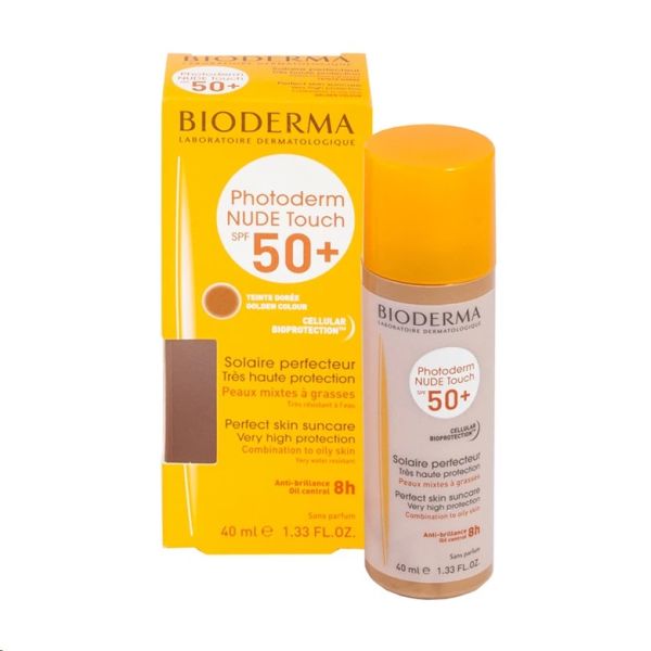 Bioderma Photoderm Nude Touch SPF50+ color claro 40 ml