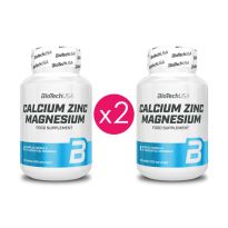 Biotech Calcium Zinc Magnesium | 100tabs X2