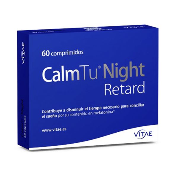 Complemento para el descanso Melatonina CalmTu Night Retard | 30 cápsulas