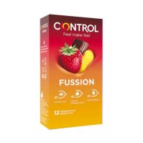 Control preservativos fussion sensorial varios sabores | 12 unidades