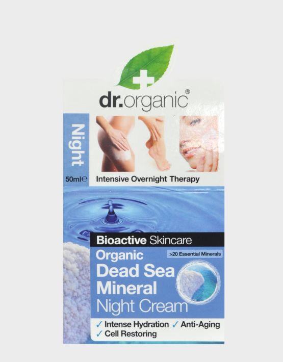 DR. ORGANIC DEAD SEA MINERALS NIGHT CREAM 50ML