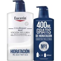 Eucerin locion 10% urea repair plus 1000ml + 400ml