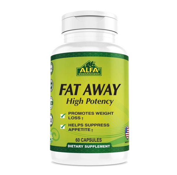 Fat Away - Control de peso Alfa Vitamins | 60 cápsulas