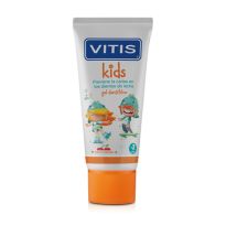 Gel dentífrico Vitis Kids sabor cereza 1000ppm | 50 ml